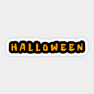 Show your Love for Halloween Sticker